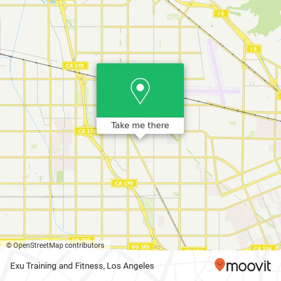 Exu Training and Fitness map