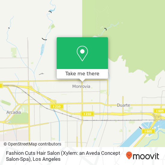 Fashion Cuts Hair Salon (Xylem: an Aveda Concept Salon-Spa) map