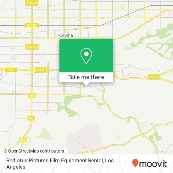 Redlotus Pictures Film Equipment Rental map