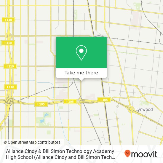 Alliance Cindy & Bill Simon Technology Academy High School map
