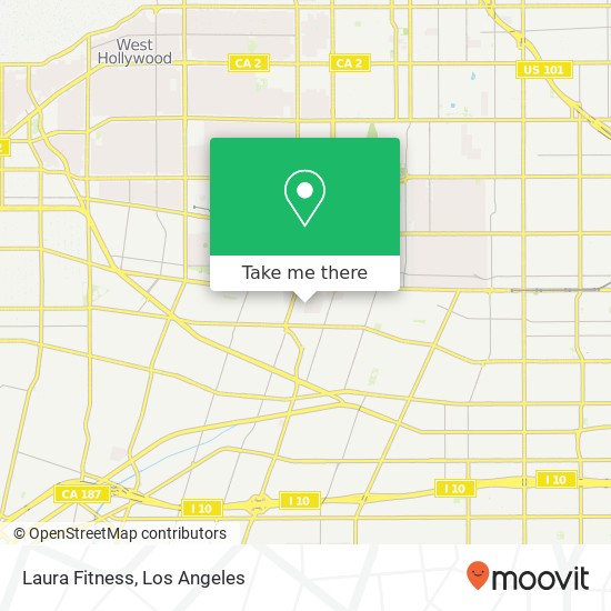 Laura Fitness map