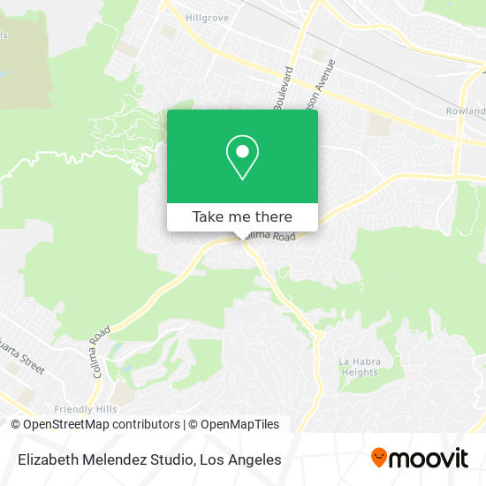 Elizabeth Melendez Studio map