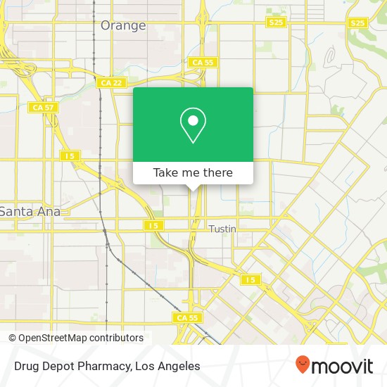 Mapa de Drug Depot Pharmacy