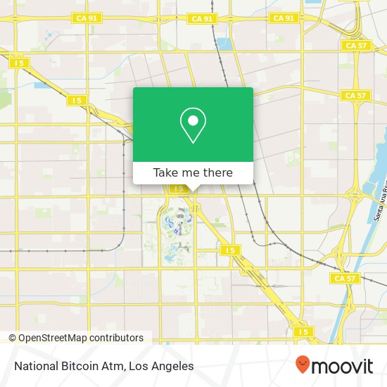 National Bitcoin Atm map