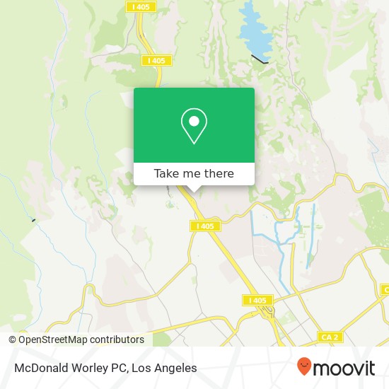McDonald Worley PC map