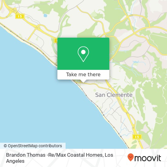 Brandon Thomas -Re / Max Coastal Homes map