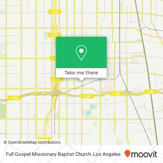 Full Gospel Missionary Baptist Church map