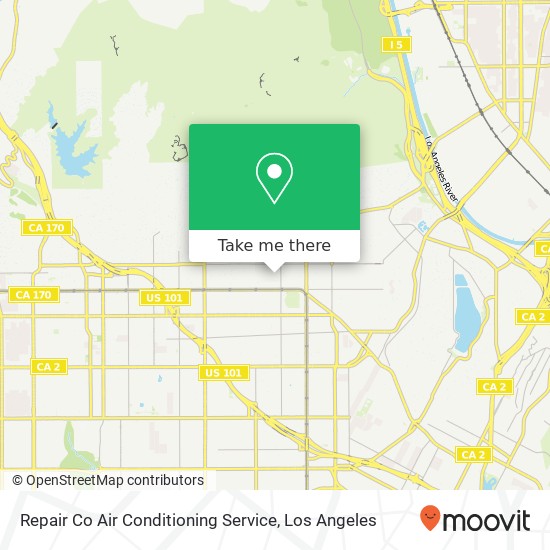 Mapa de Repair Co Air Conditioning Service