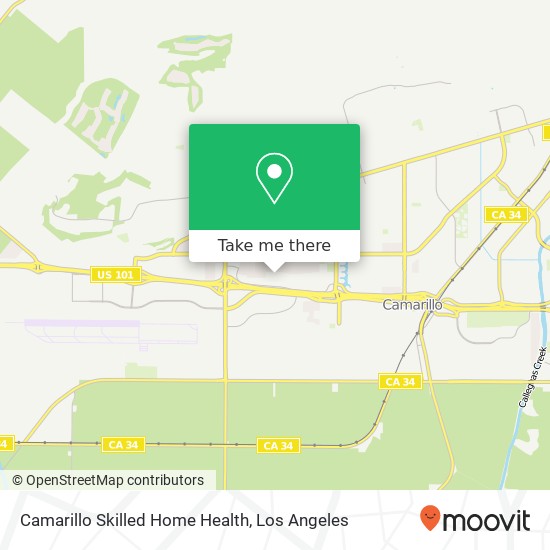 Mapa de Camarillo Skilled Home Health