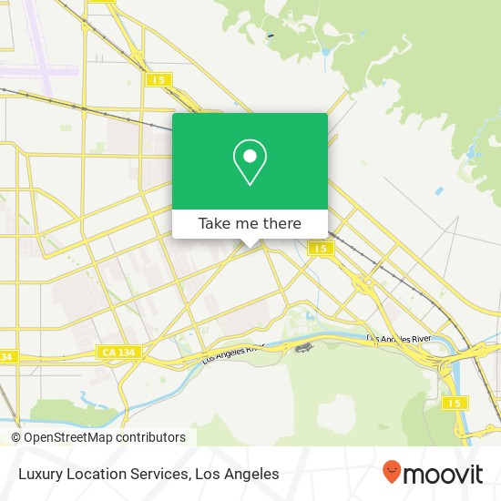 Mapa de Luxury Location Services