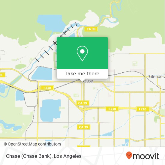 Chase (Chase Bank) map