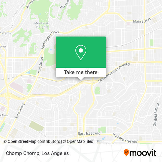Chomp Chomp map