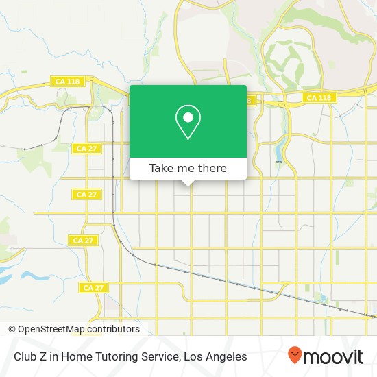 Club Z in Home Tutoring Service map