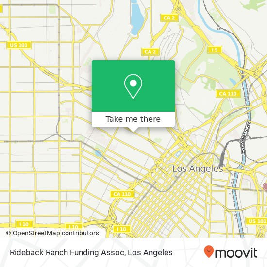 Rideback Ranch Funding Assoc map