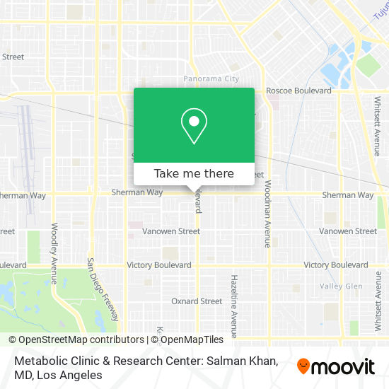 Mapa de Metabolic Clinic & Research Center: Salman Khan, MD