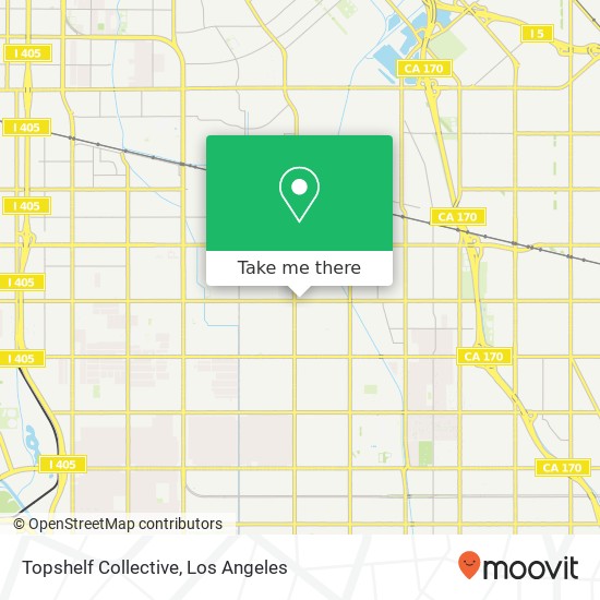 Topshelf Collective map