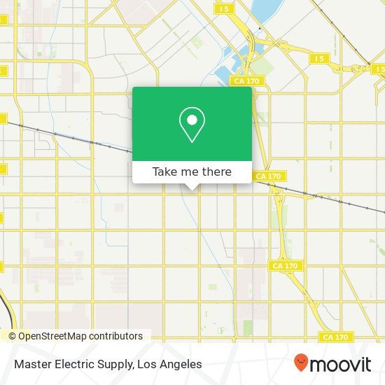 Master Electric Supply map