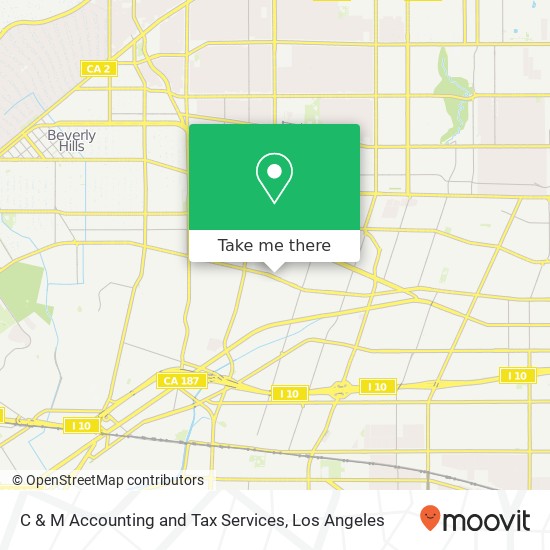 Mapa de C & M Accounting and Tax Services