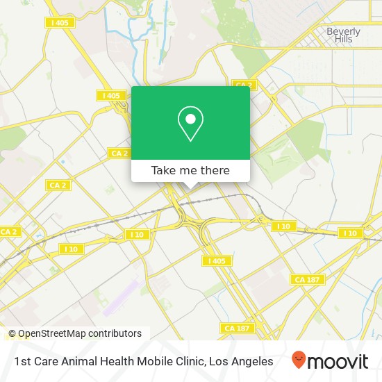 Mapa de 1st Care Animal Health Mobile Clinic