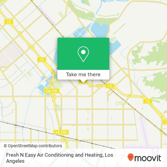 Fresh N Easy Air Conditioning and Heating map