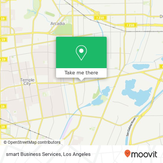 smart Business Services map