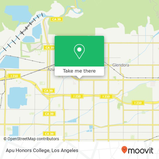 Apu Honors College map