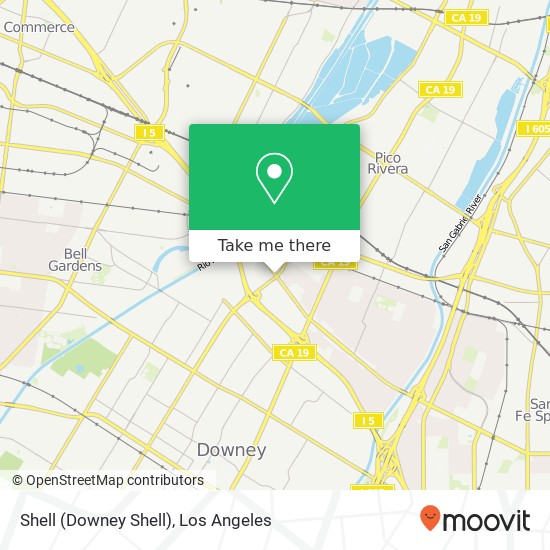 Shell (Downey Shell) map