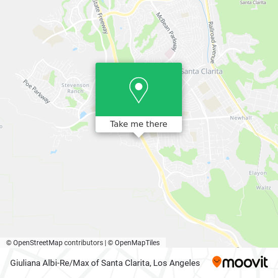 Mapa de Giuliana Albi-Re / Max of Santa Clarita