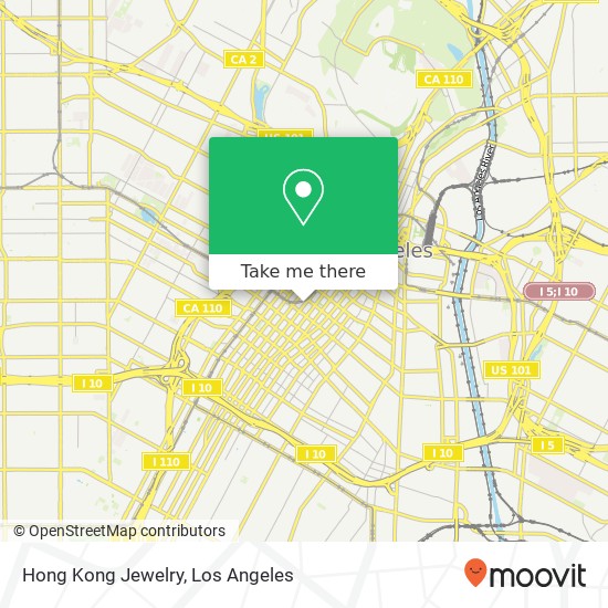 Mapa de Hong Kong Jewelry