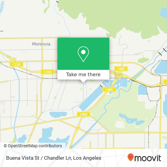 Mapa de Buena Vista St / Chandler Ln