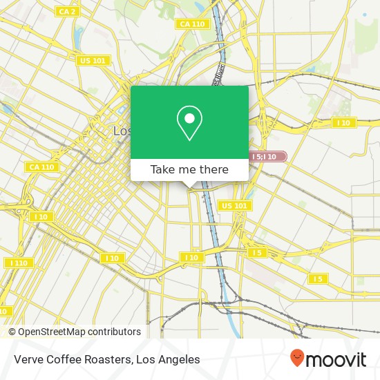 Verve Coffee Roasters map