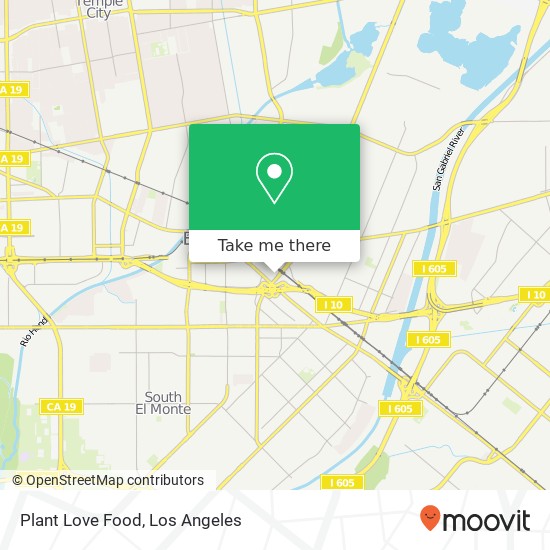 Plant Love Food map