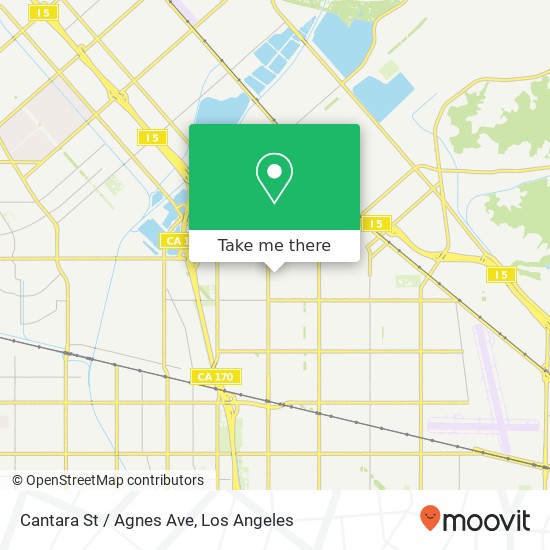 Mapa de Cantara St / Agnes Ave
