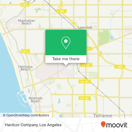 Hardcor Company map