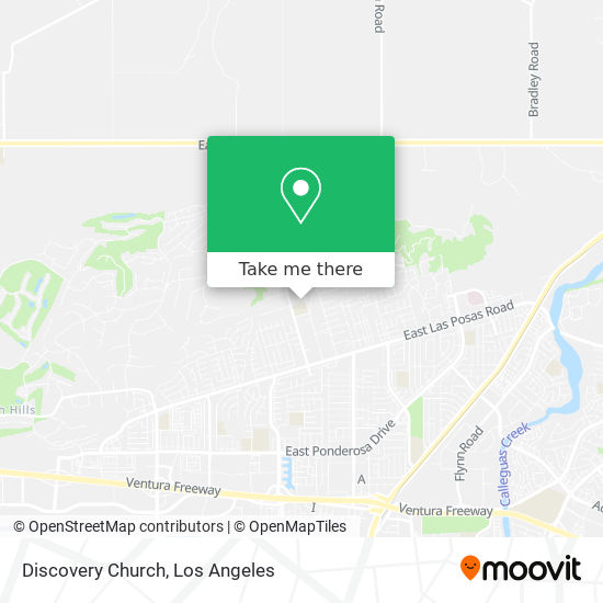 Discovery Church map