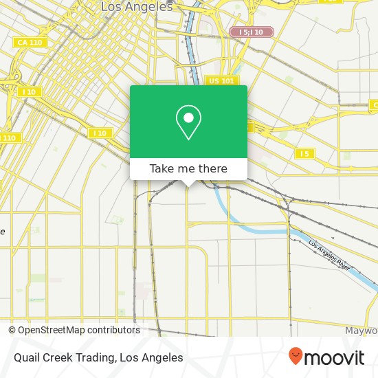 Quail Creek Trading map