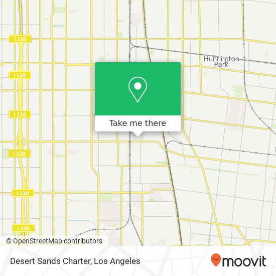 Desert Sands Charter map