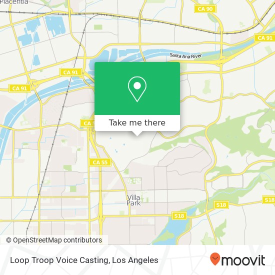 Mapa de Loop Troop Voice Casting