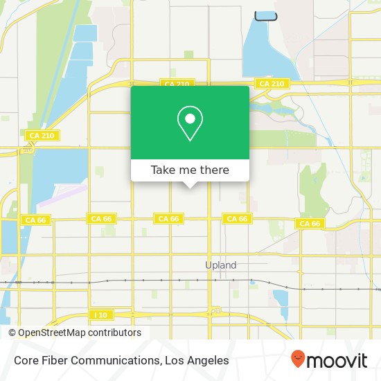 Mapa de Core Fiber Communications