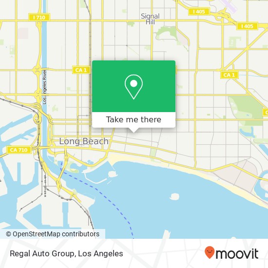 Regal Auto Group map
