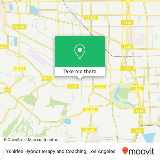 Yshirlee Hypnotherapy and Coaching map