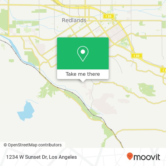 1234 W Sunset Dr map