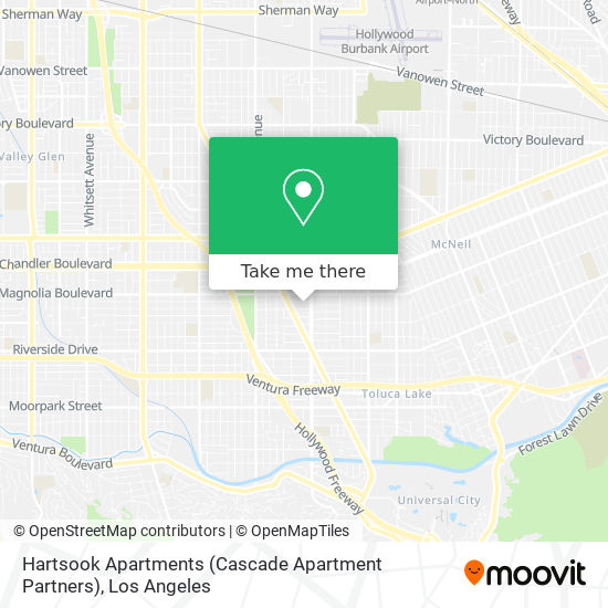 Hartsook Apartments (Cascade Apartment Partners) map