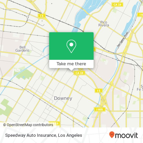 Speedway Auto Insurance map