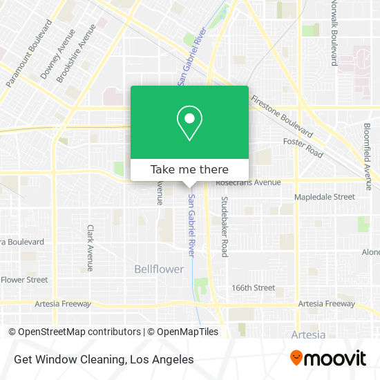 Get Window Cleaning map