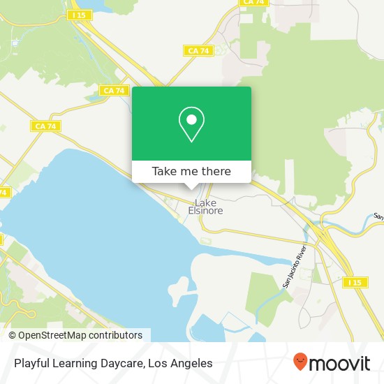 Playful Learning Daycare map