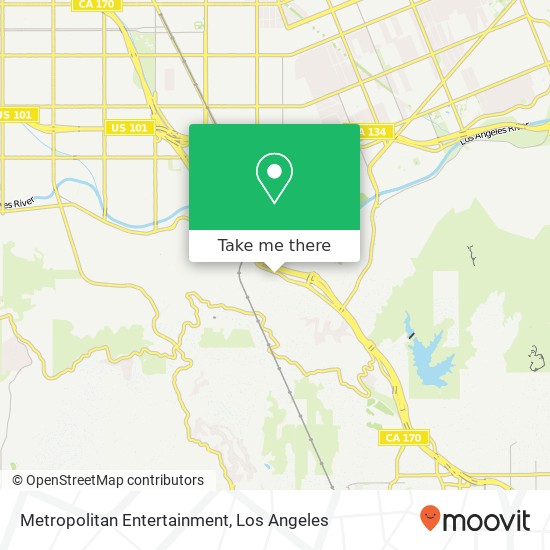 Metropolitan Entertainment map