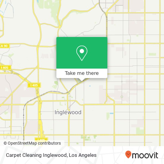 Carpet Cleaning Inglewood map