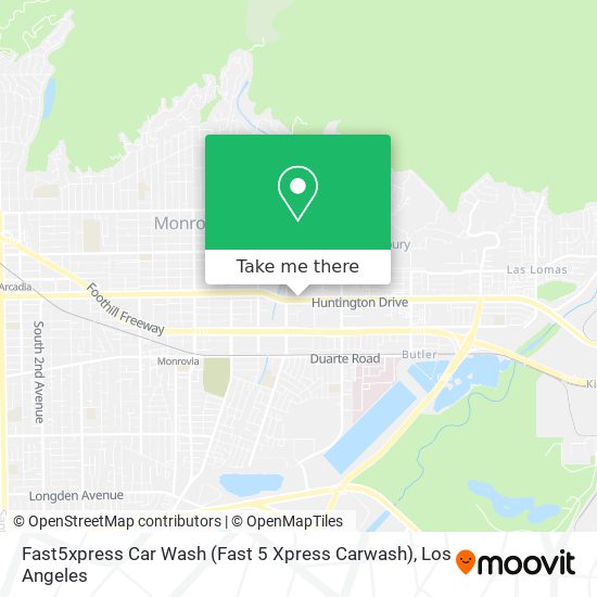 Mapa de Fast5xpress Car Wash (Fast 5 Xpress Carwash)