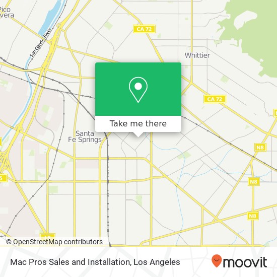 Mapa de Mac Pros Sales and Installation